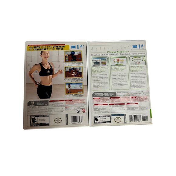 Wii FIT Wii GOLDS GYM CARDIO WORKOUT Lot of 2 Wii Games works with Wii Fit Board - Picture 3 of 3